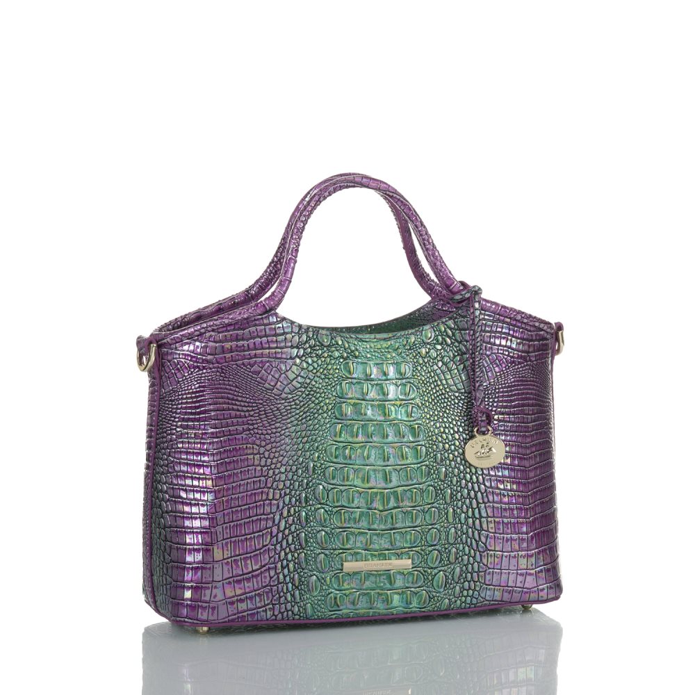 Brahmin Small Elaine Hyacinth Ombre Mini Melbourne ID:Brahmin-203195