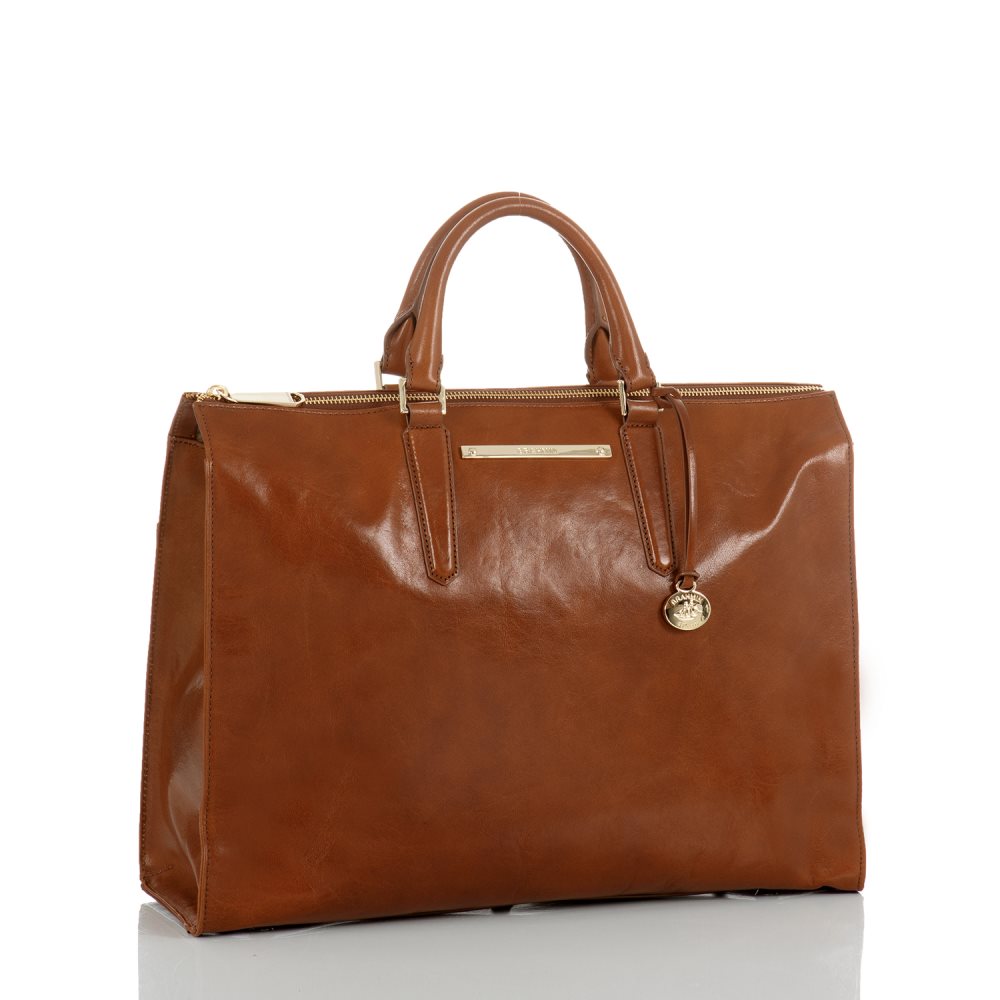 Brahmin Business Tote Whiskey Topsail ID:Brahmin-202606