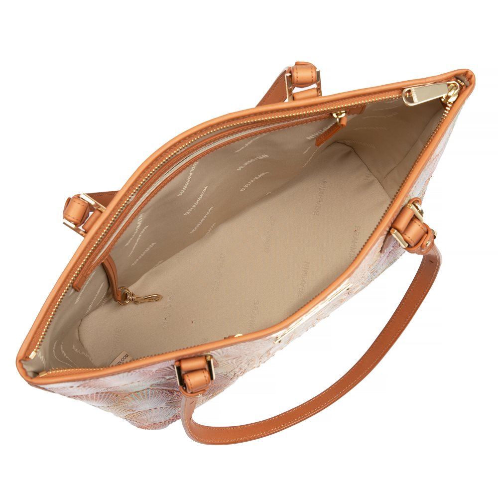 Brahmin Medium Asher Scallop Bondi ID:Brahmin-202772