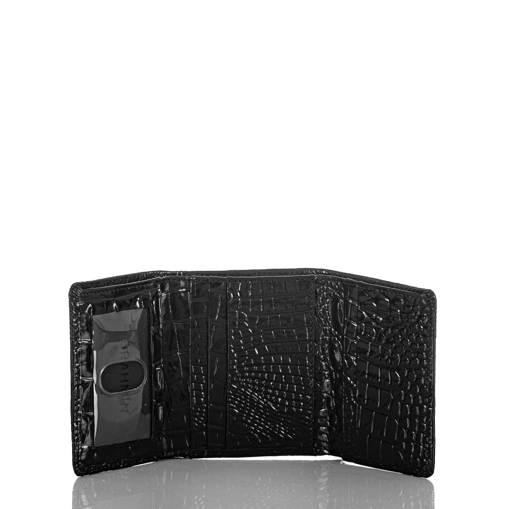 Brahmin Slim Trifold Black Melbourne ID:Brahmin-202649