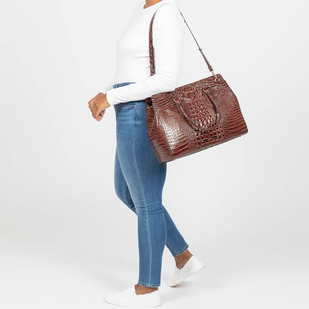 Brahmin Finley Carryall Clay Melbourne ID:Brahmin-203113