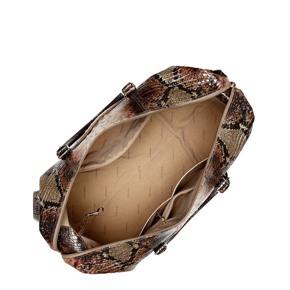 Brahmin Duxbury Weekender Diamondback Ombre Melbourne ID:Brahmin-202683