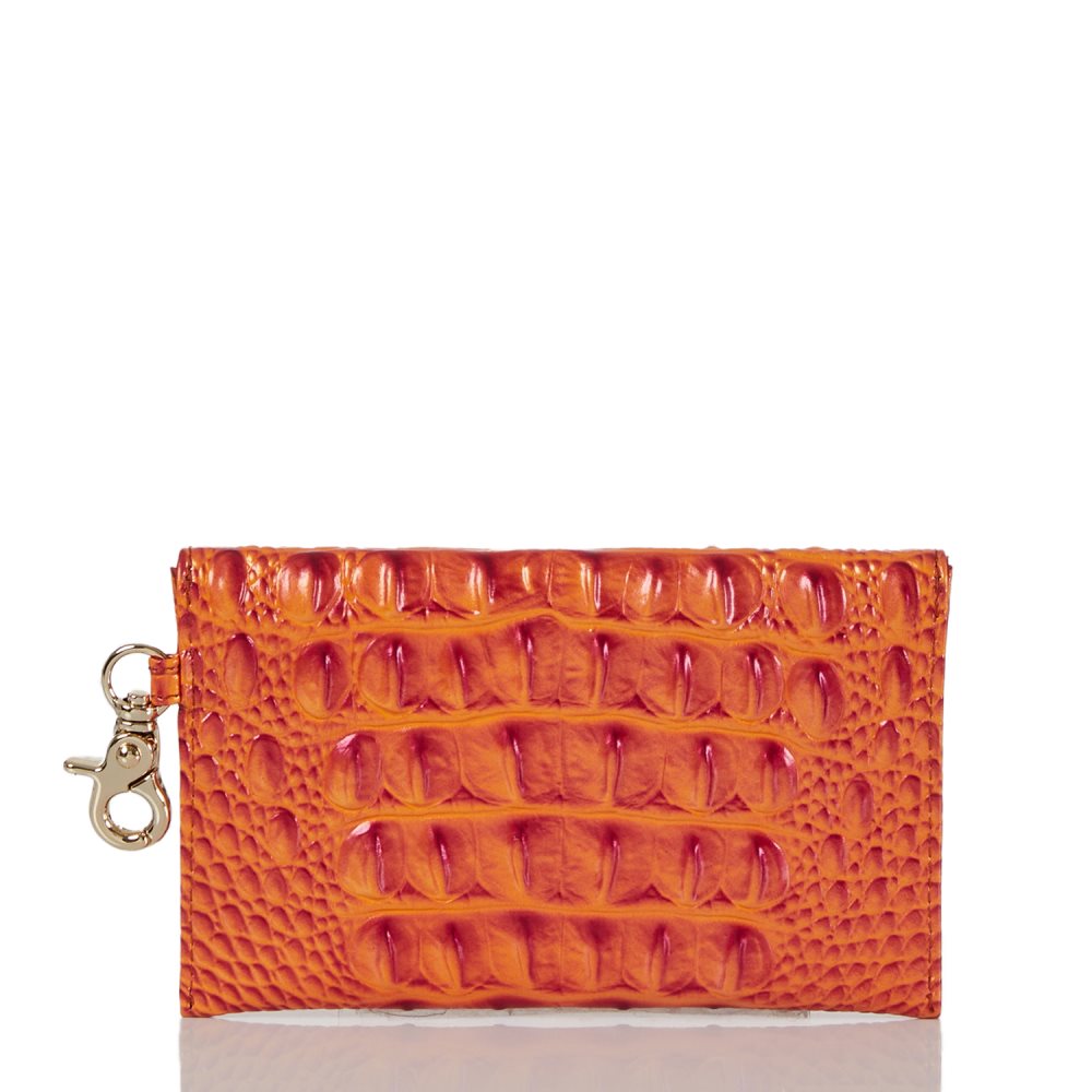 Brahmin Mini Envelope Case Dusty Orange Melbourne ID:Brahmin-202705