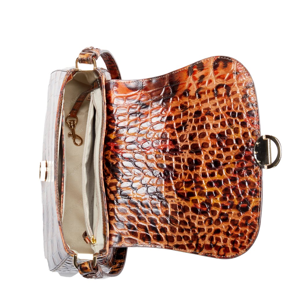 Brahmin Small Nadine Cognac Hendrix ID:Brahmin-203314