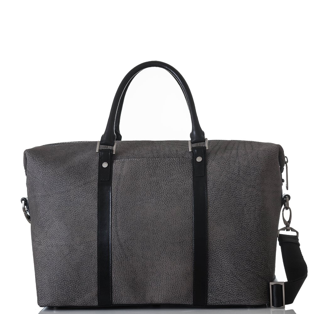 Brahmin Duxbury Duffle Charcoal Aslan ID:Brahmin-202644
