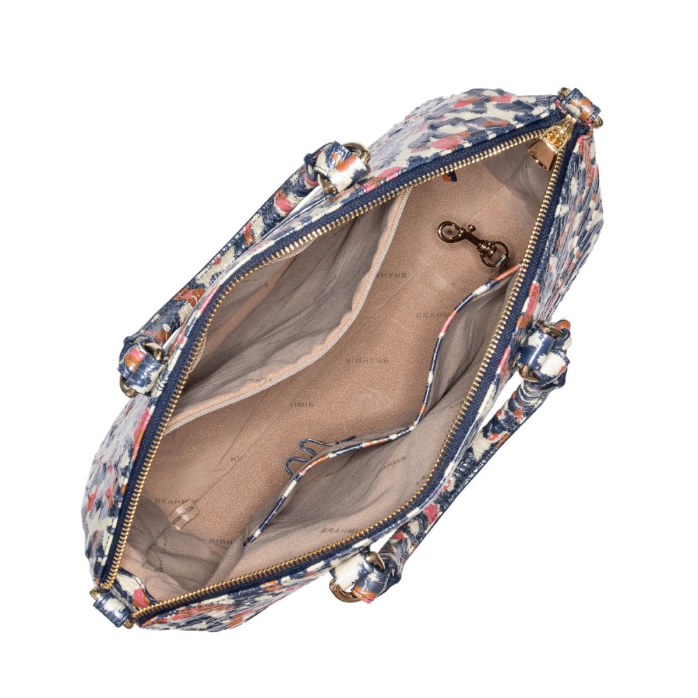 Brahmin Large Duxbury Satchel Wildcat Melbourne ID:Brahmin-203083