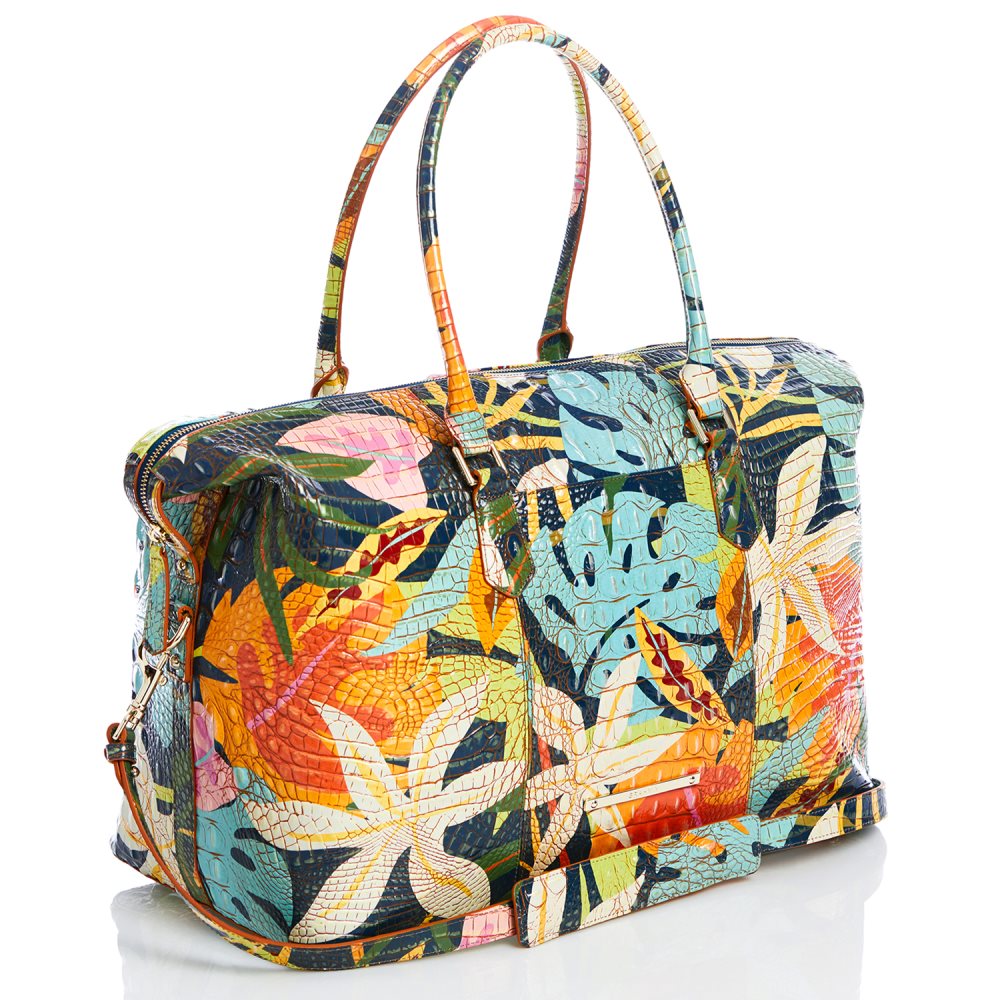 Brahmin Duxbury Weekender Retro Jungle Melbourne ID:Brahmin-202687