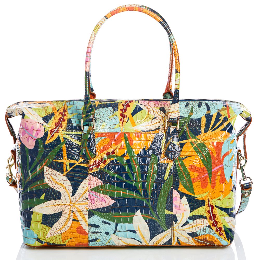 Brahmin Duxbury Weekender Retro Jungle Melbourne ID:Brahmin-202687