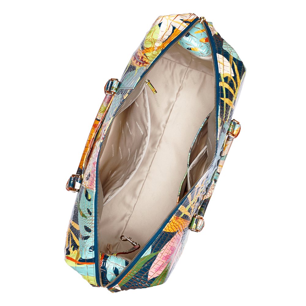 Brahmin Duxbury Weekender Retro Jungle Melbourne ID:Brahmin-202687