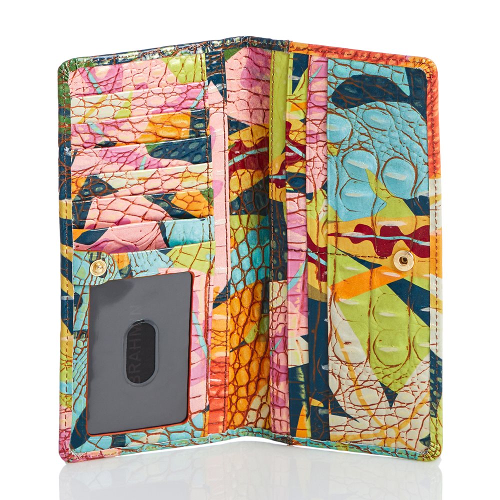 Brahmin Ady Wallet Retro Jungle Melbourne ID:Brahmin-203776