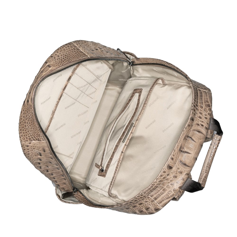 Brahmin Lucas Backpack Biscuit Valley ID:Brahmin-202662
