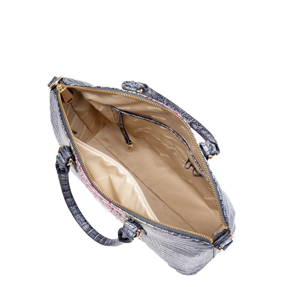 Brahmin Large Duxbury Satchel Radiance Ombre Melbourne ID:Brahmin-203008