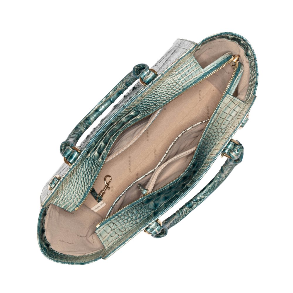 Brahmin Aubree Petrol Ombre Melbourne ID:Brahmin-203004