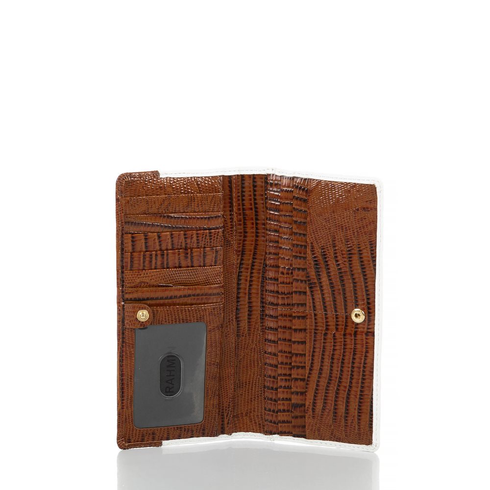 Brahmin Ady Wallet Milk Sanibel ID:Brahmin-203724