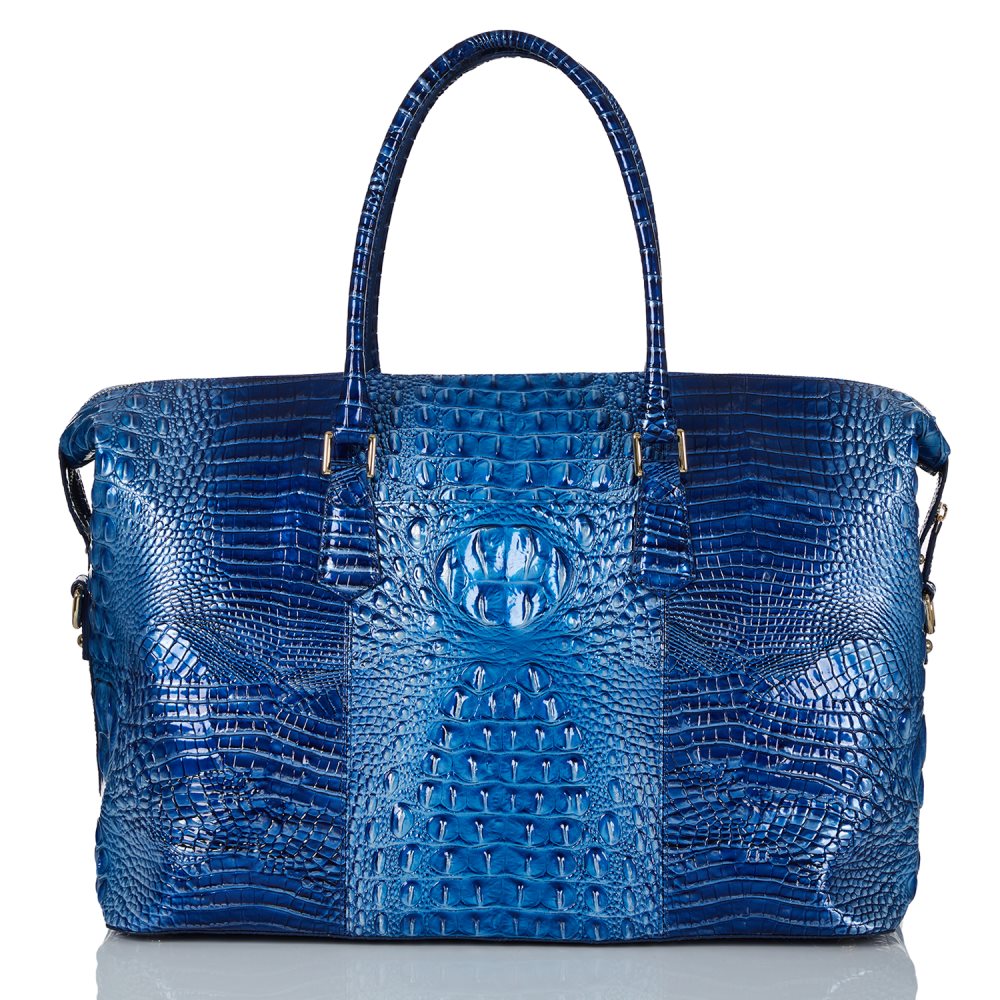 Brahmin Duxbury Weekender Vista Blue Ombre Melbourne ID:Brahmin-202686