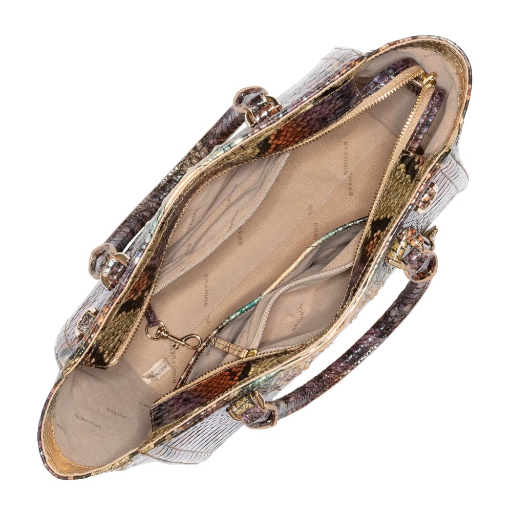 Brahmin Aubree Reptilian Ombre Melbourne ID:Brahmin-203011