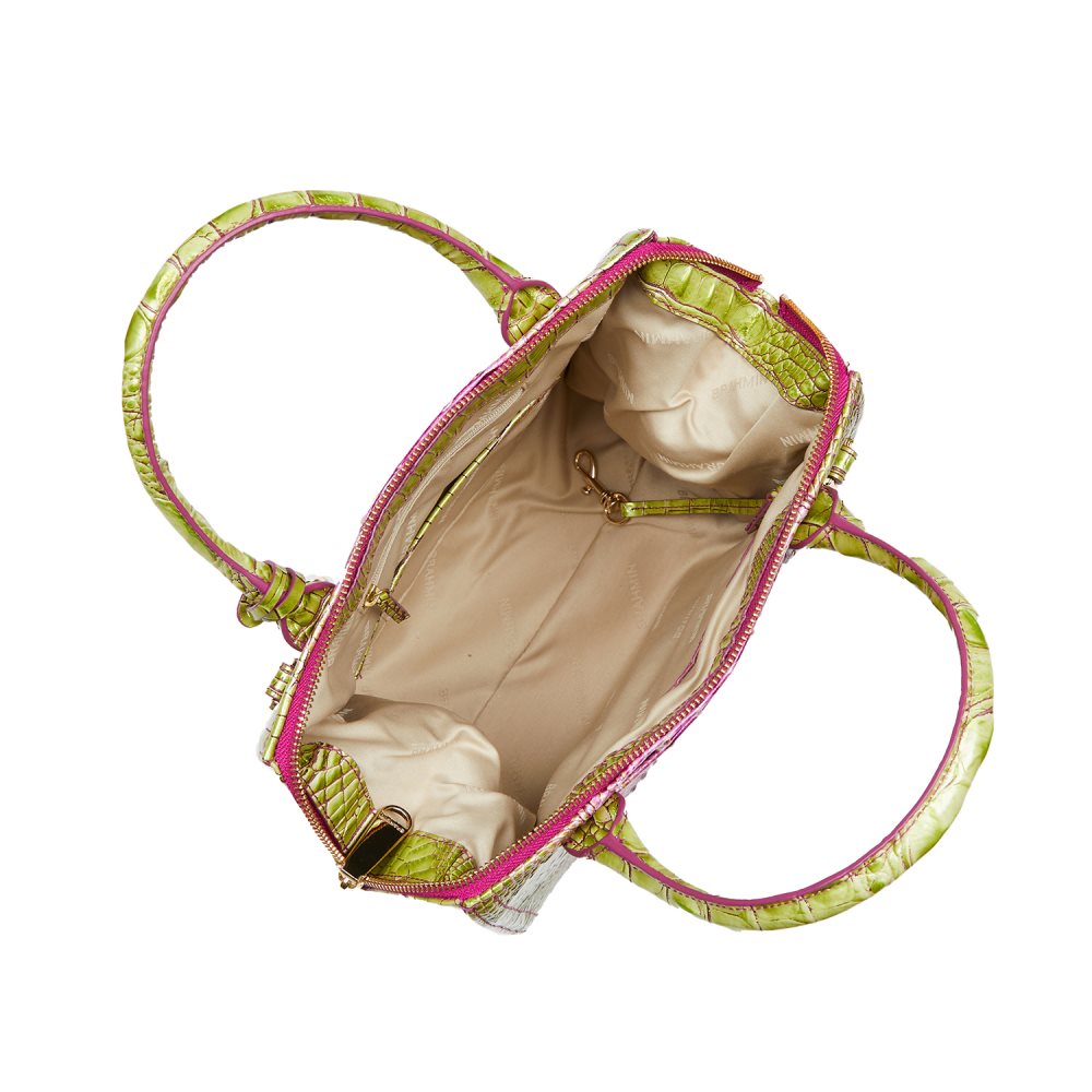 Brahmin Small Caroline Limeade Ombre Melbourne ID:Brahmin-203175