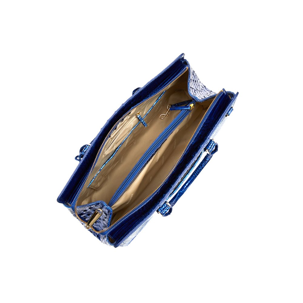 Brahmin Finley Carryall Vista Blue Ombre Melbourne ID:Brahmin-203116