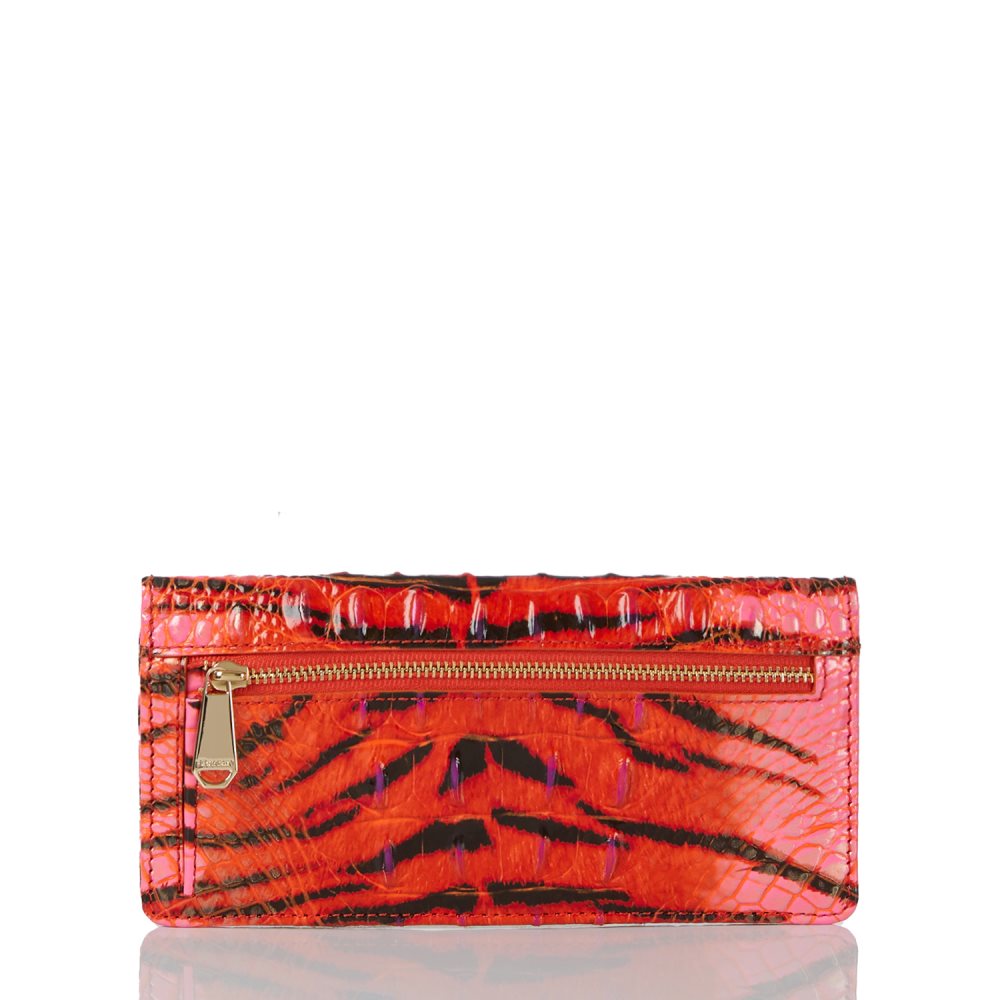Brahmin Ady Wallet Pink Feline Ombre Melbourne ID:Brahmin-203755