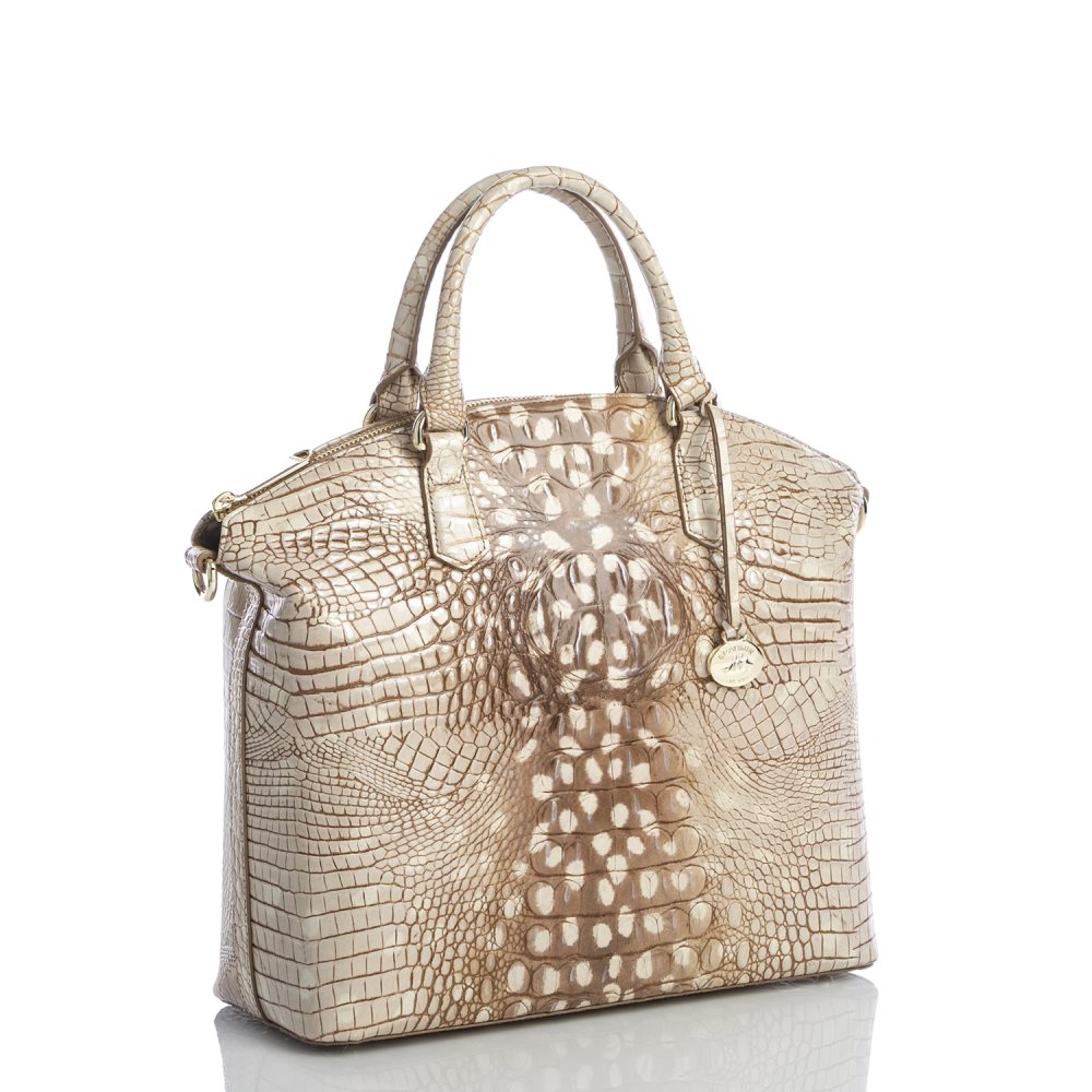Brahmin Large Duxbury Satchel Doe Ombre Melbourne ID:Brahmin-203075