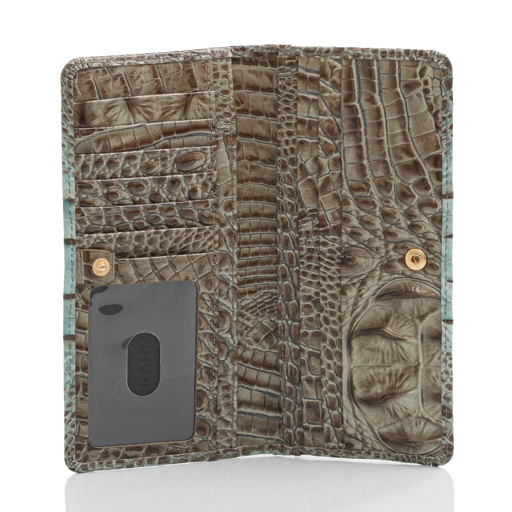 Brahmin Ady Wallet Bluebell Ombre Melbourne ID:Brahmin-203637