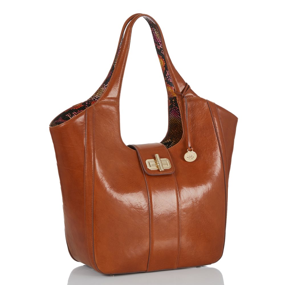 Brahmin Carla Cognac Dunaway ID:Brahmin-202516
