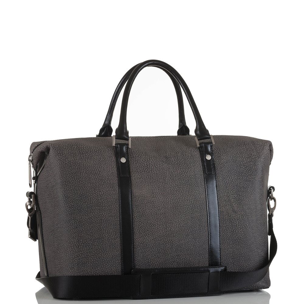 Brahmin Duxbury Duffle Charcoal Aslan ID:Brahmin-202502