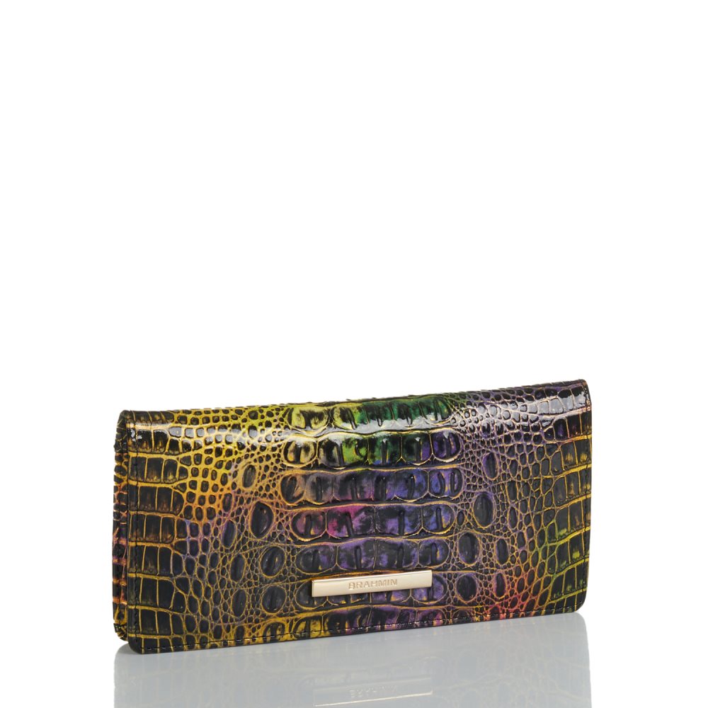 Brahmin Ady Wallet Neon Lights Mini Melbourne ID:Brahmin-203729
