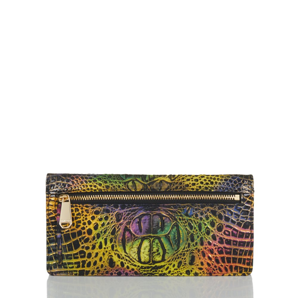 Brahmin Ady Wallet Neon Lights Mini Melbourne ID:Brahmin-203729