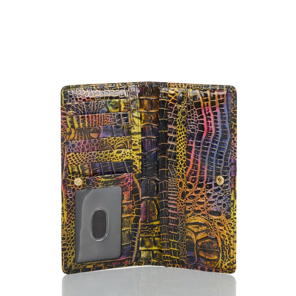 Brahmin Ady Wallet Neon Lights Mini Melbourne ID:Brahmin-203729