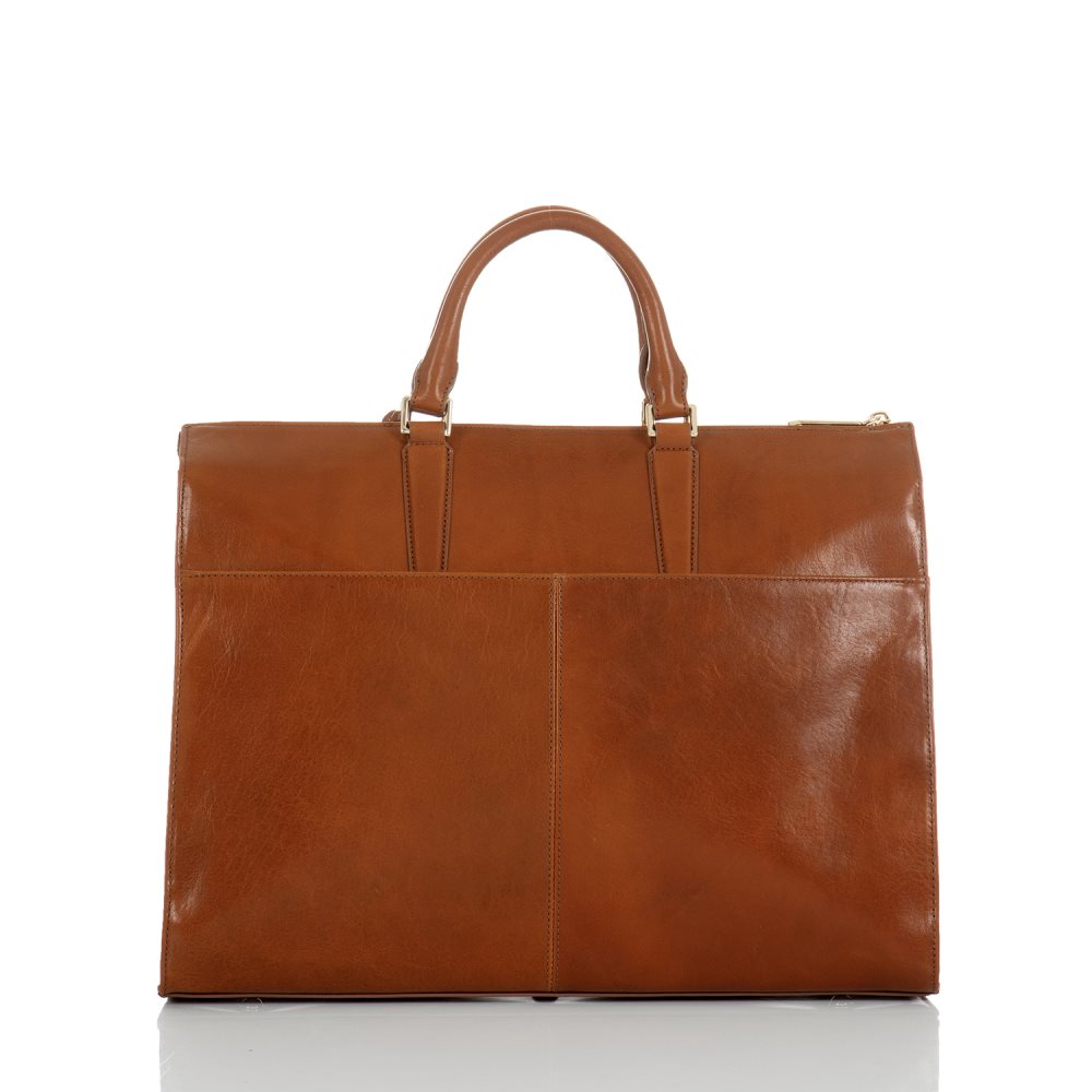 Brahmin Business Tote Whiskey Topsail ID:Brahmin-203468