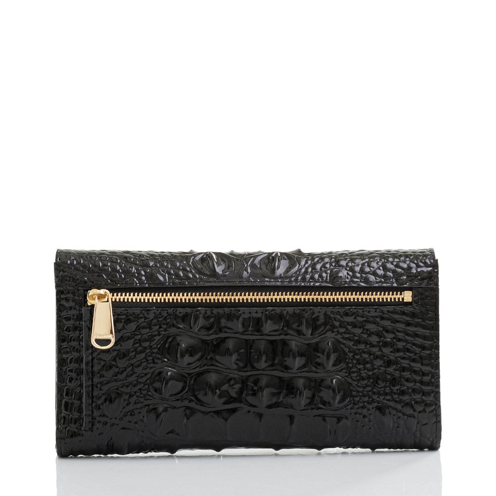 Brahmin Cordelia Wallet Black Melbourne ID:Brahmin-203621