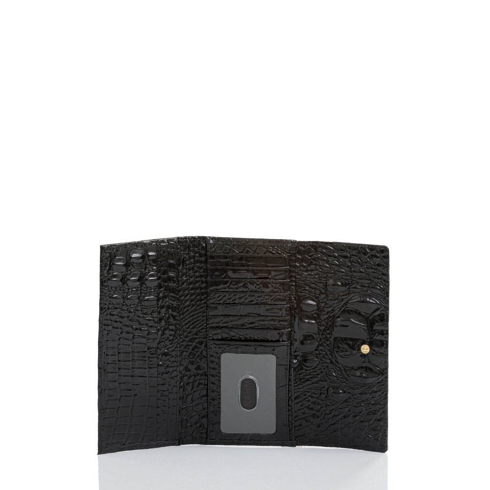 Brahmin Cordelia Wallet Black Melbourne ID:Brahmin-203621