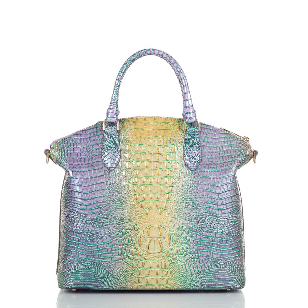Brahmin Large Duxbury Satchel Viola Ombre Mini Melbourne ID:Brahmin-203096