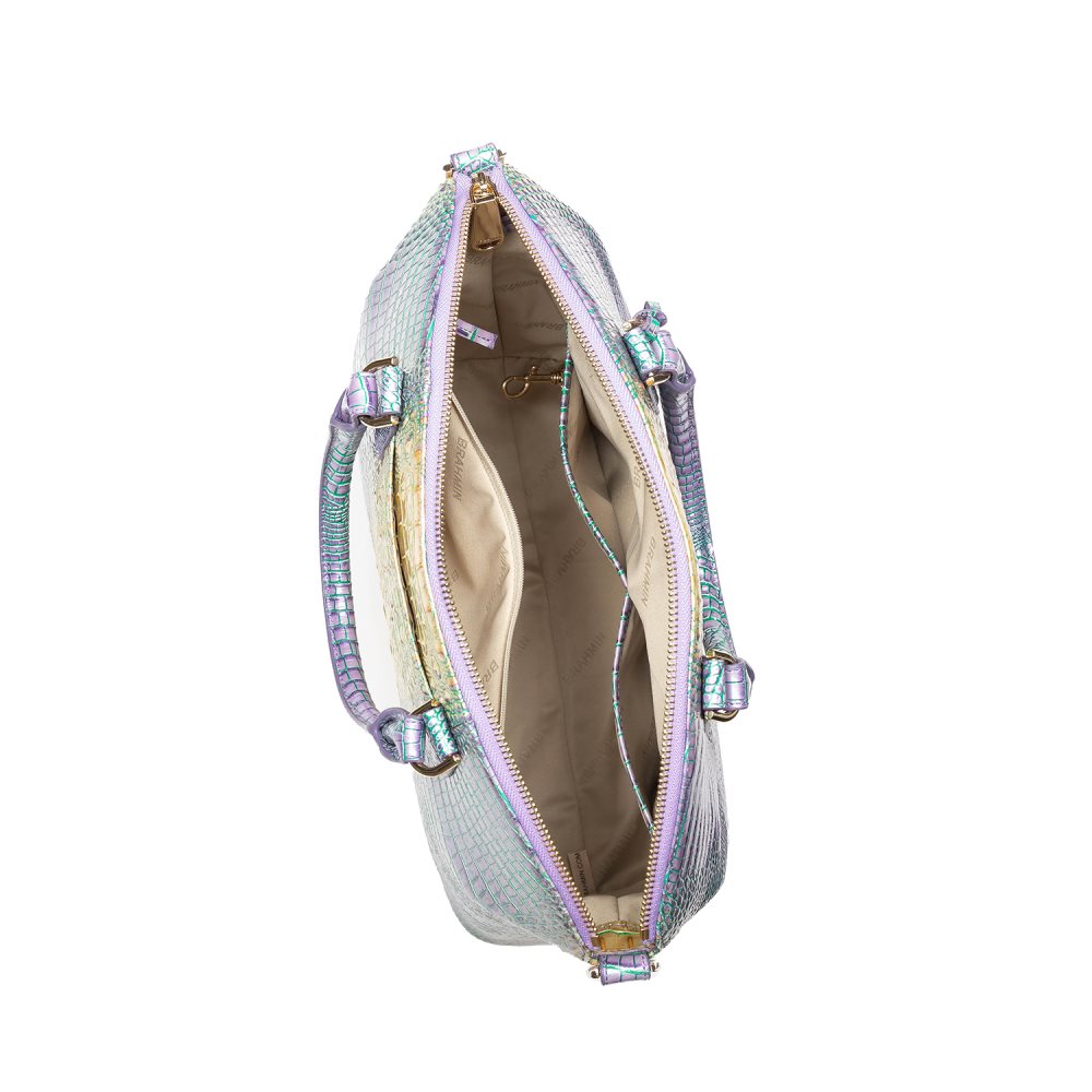 Brahmin Large Duxbury Satchel Viola Ombre Mini Melbourne ID:Brahmin-203096