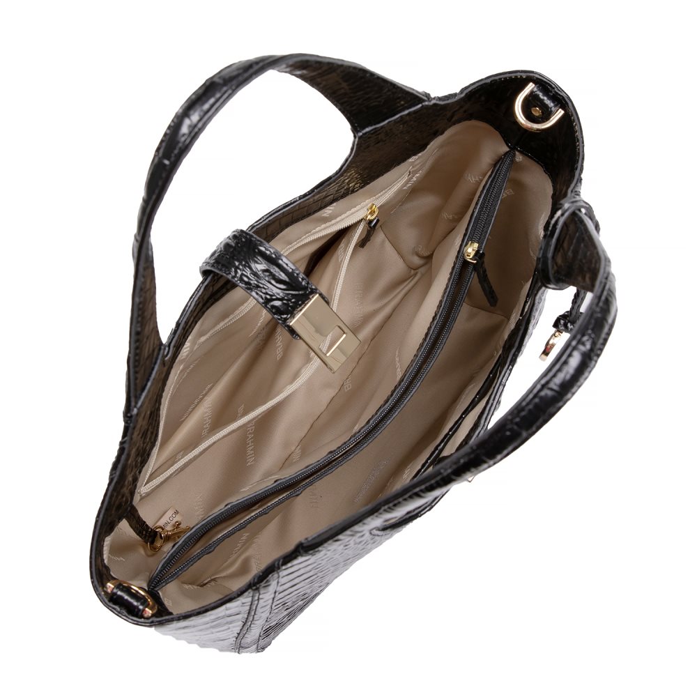 Brahmin Small Carla Black Melbourne ID:Brahmin-203199