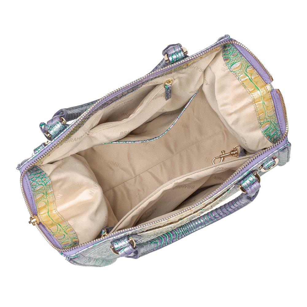 Brahmin Small Caroline Viola Ombre Mini Melbourne ID:Brahmin-203183