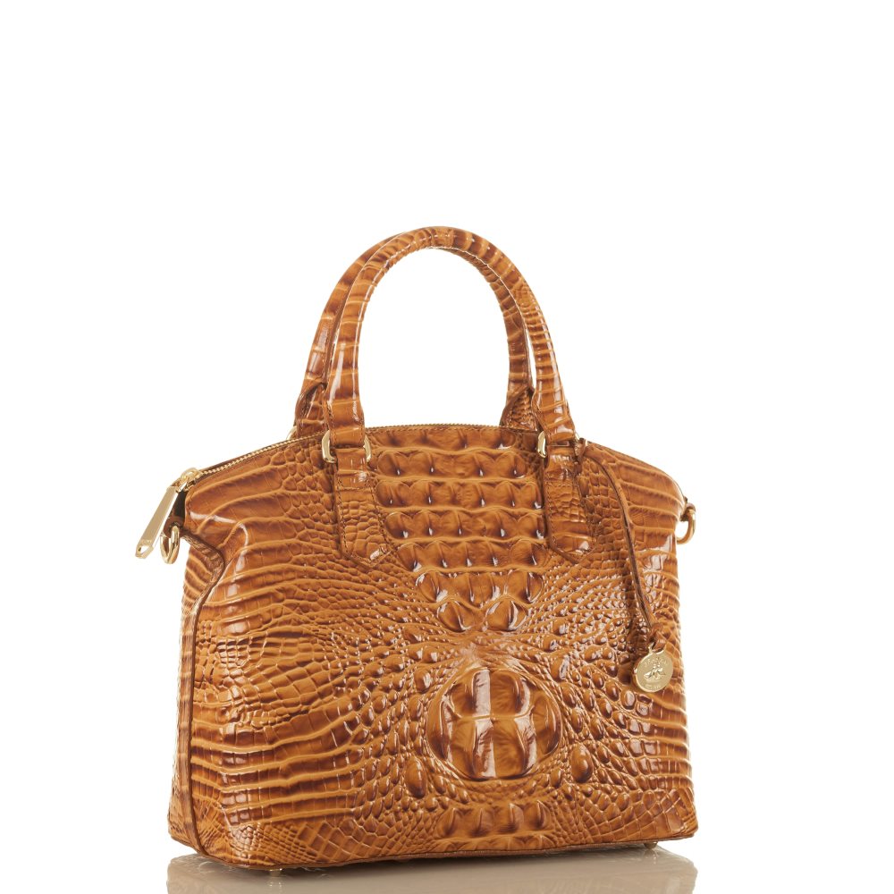 Brahmin Duxbury Satchel Dark Rum Melbourne ID:Brahmin-203048