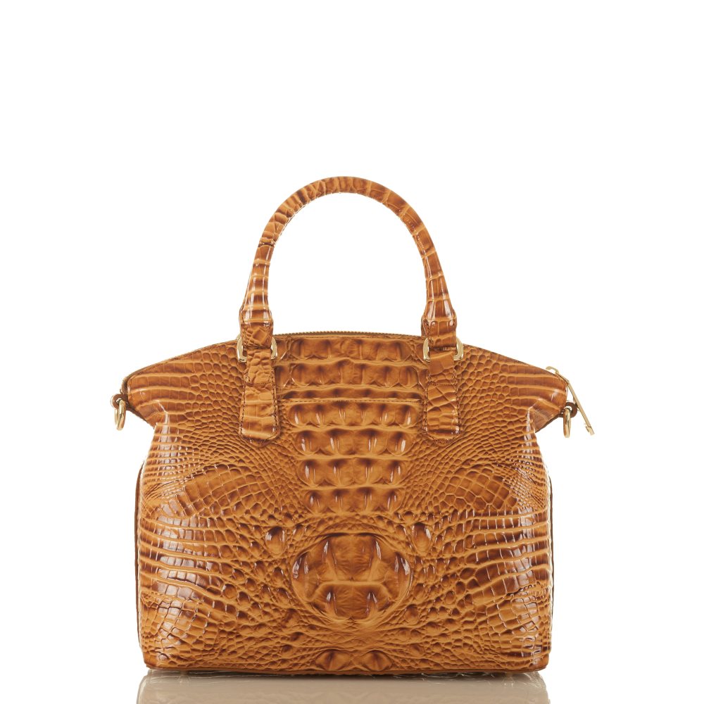 Brahmin Duxbury Satchel Dark Rum Melbourne ID:Brahmin-203048