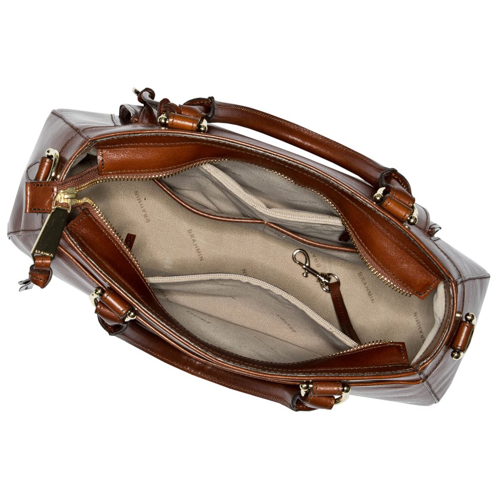 Brahmin Raelynn Cognac Topsail ID:Brahmin-202550