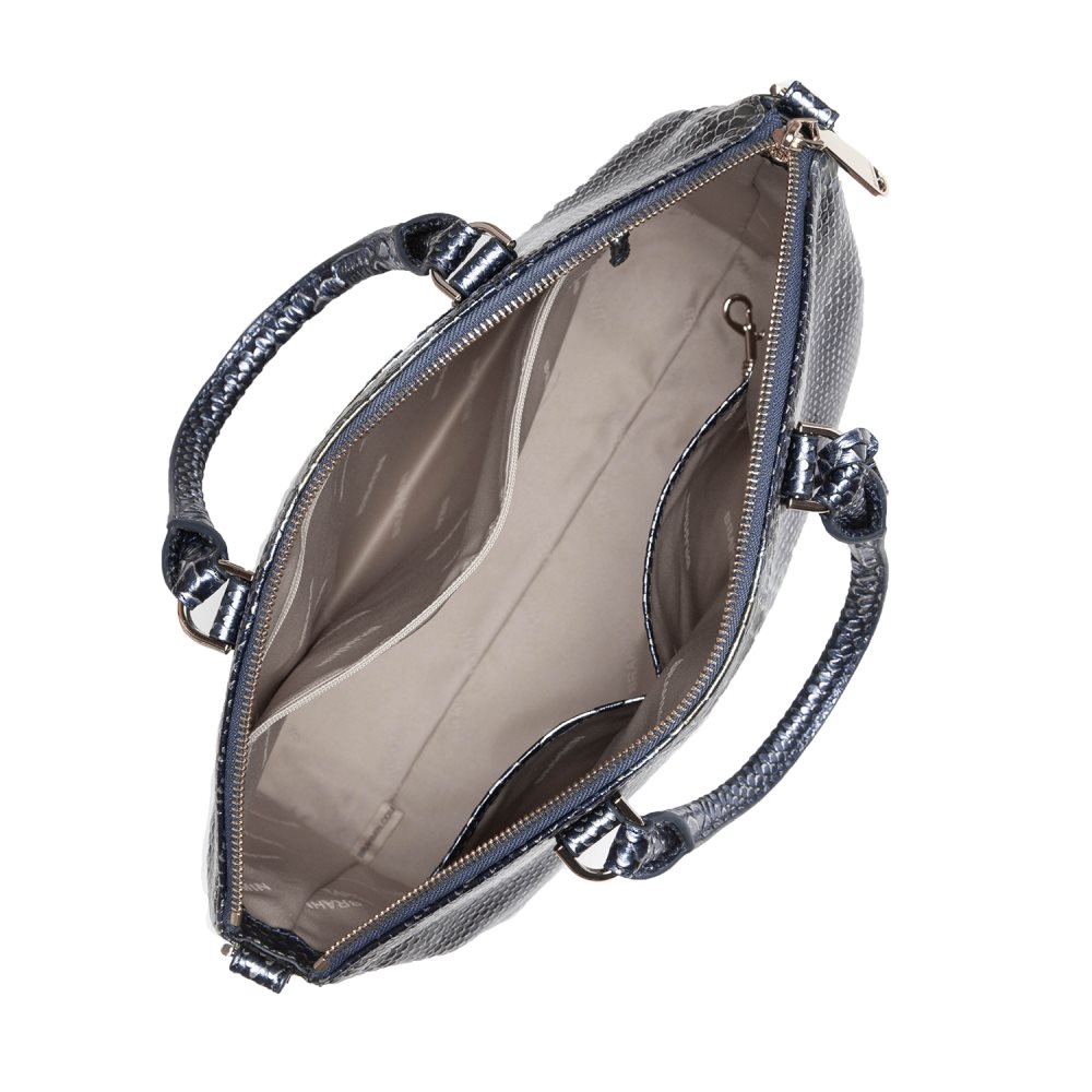 Brahmin Large Duxbury Satchel Serenity Meridian ID:Brahmin-202554