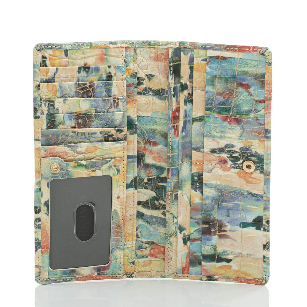 Brahmin Ady Wallet Superbloom Melbourne ID:Brahmin-203805