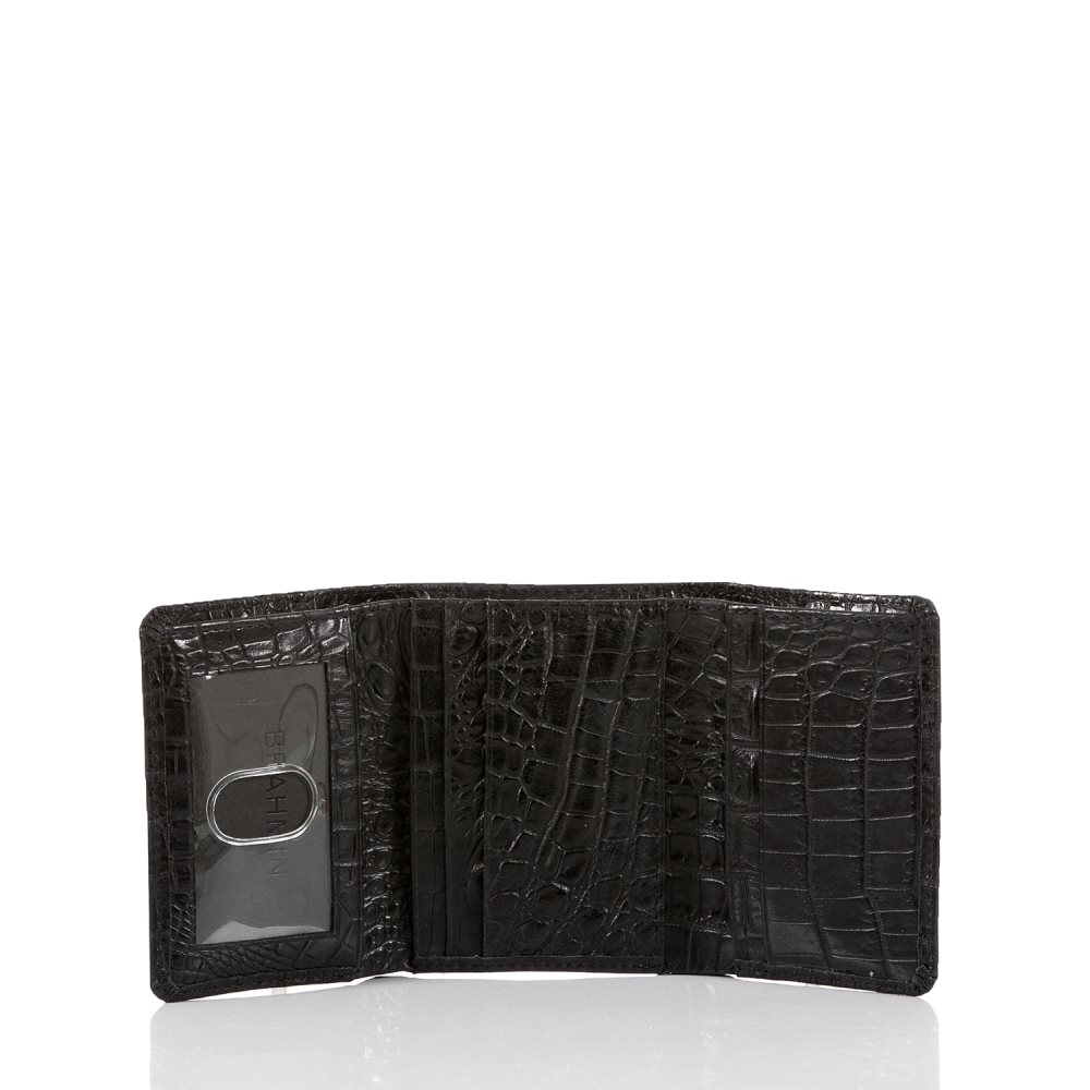 Brahmin Slim Trifold Black Canyon ID:Brahmin-203548