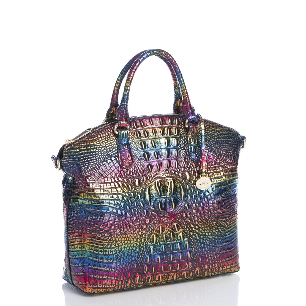 Brahmin Large Duxbury Satchel Technicolor Melbourne ID:Brahmin-203024