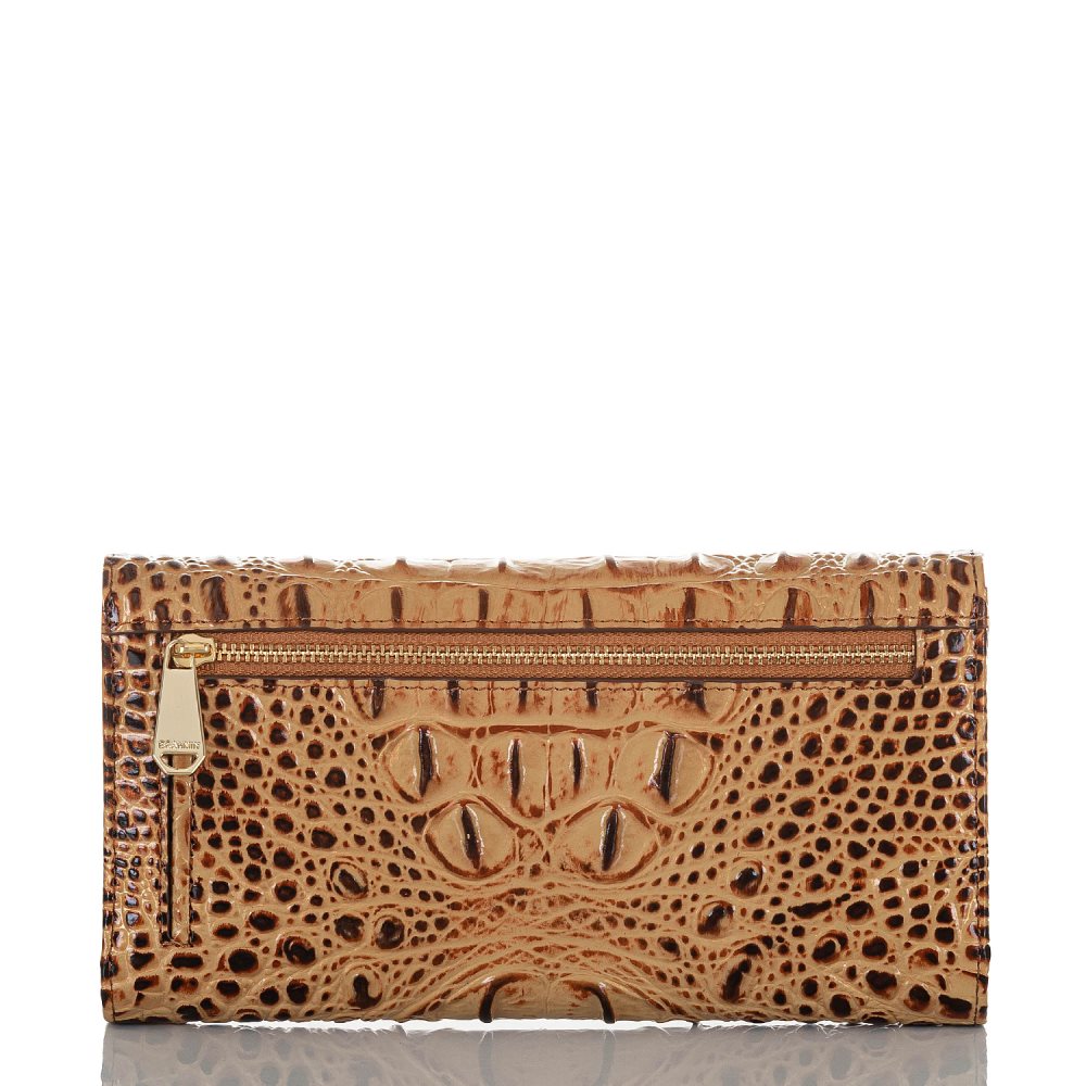 Brahmin Modern Checkbook Wallet Toasted Melbourne ID:Brahmin-203817