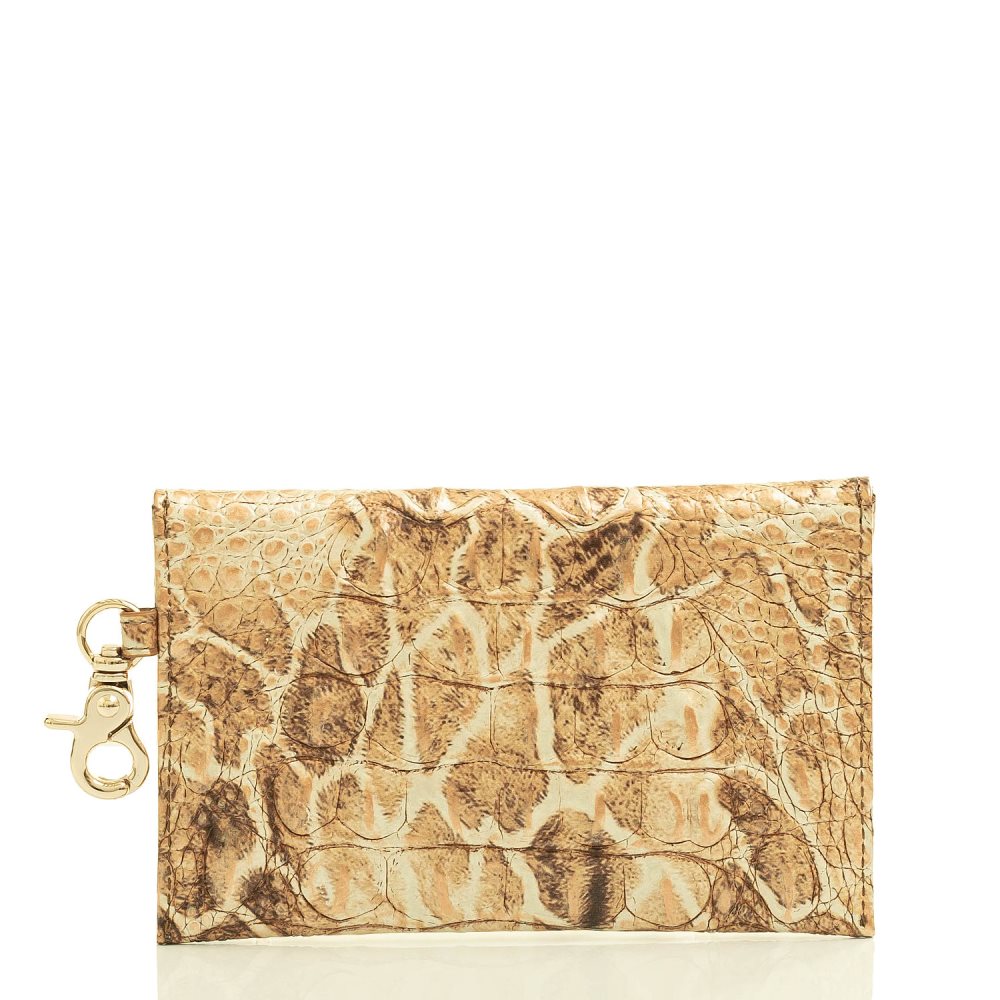 Brahmin Mini Envelope Case Camel Safari Melbourne ID:Brahmin-202703
