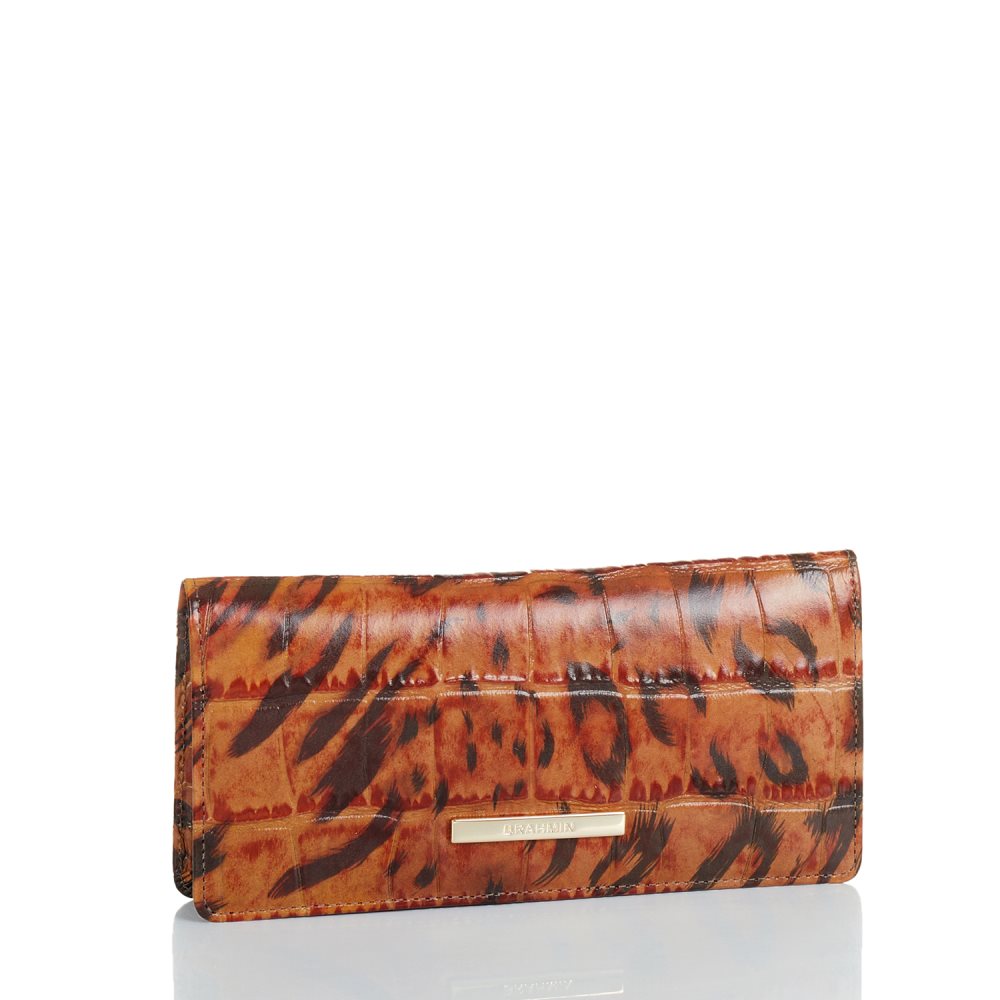 Brahmin Ady Wallet Cognac Hendrix ID:Brahmin-203665