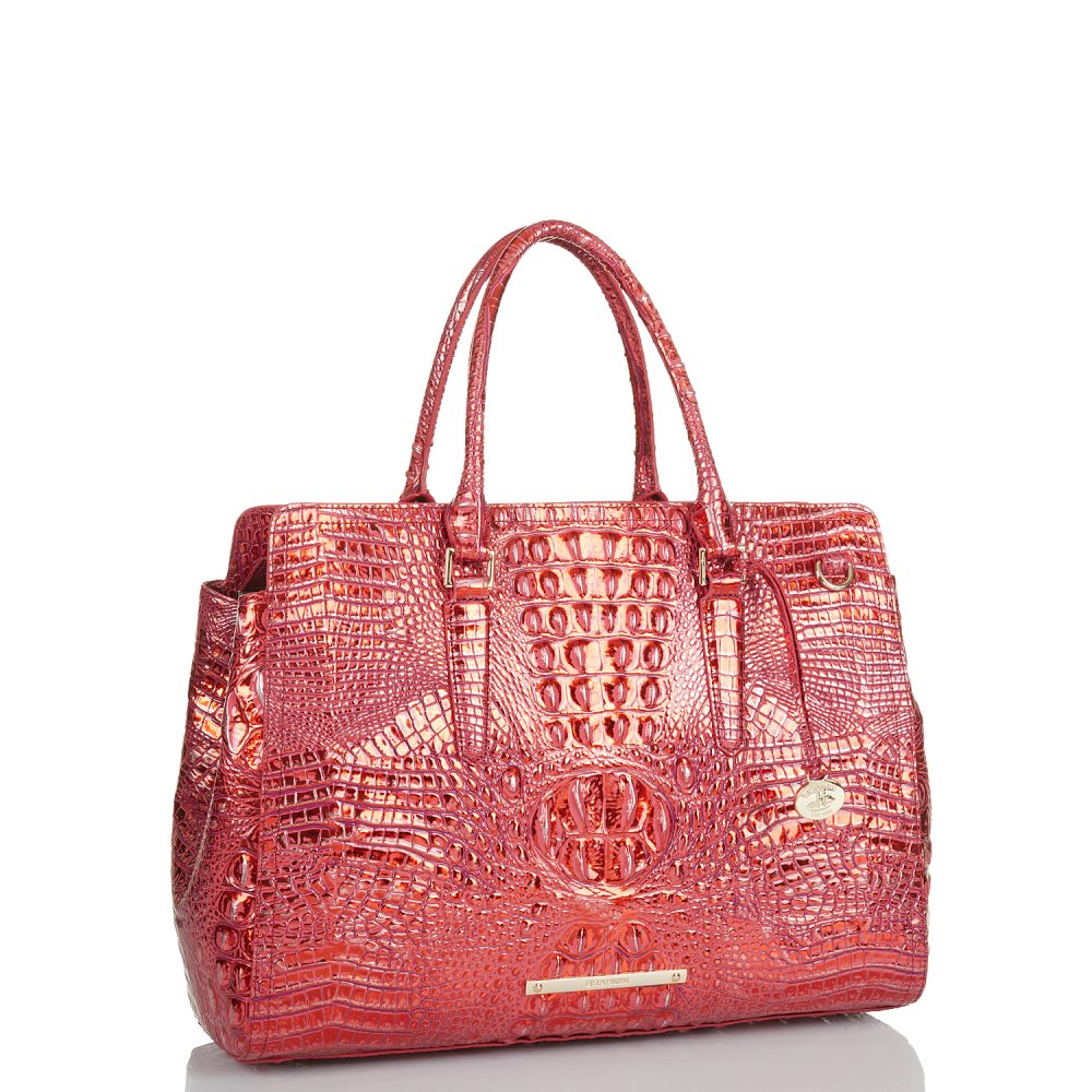 Brahmin Finley Carryall Red Dragon Melbourne ID:Brahmin-203112