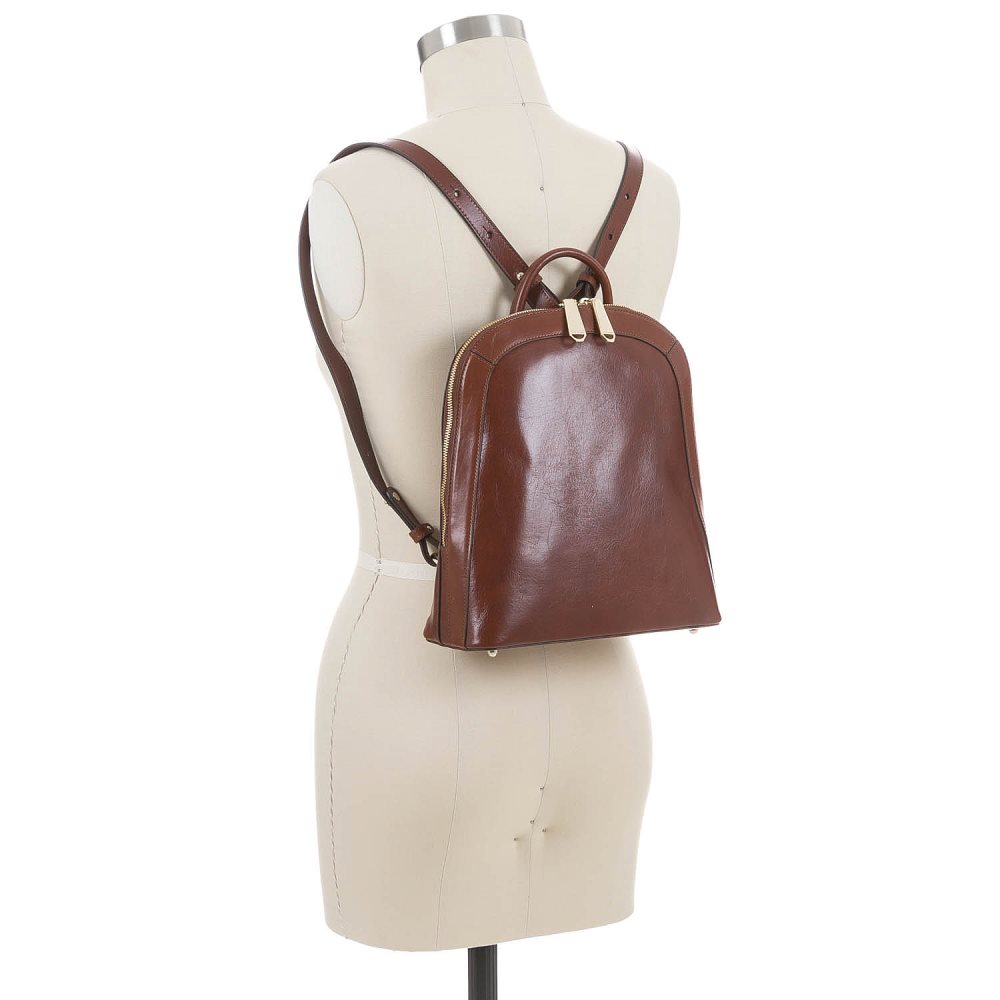 Brahmin Rosemary Cognac Topsail ID:Brahmin-203541
