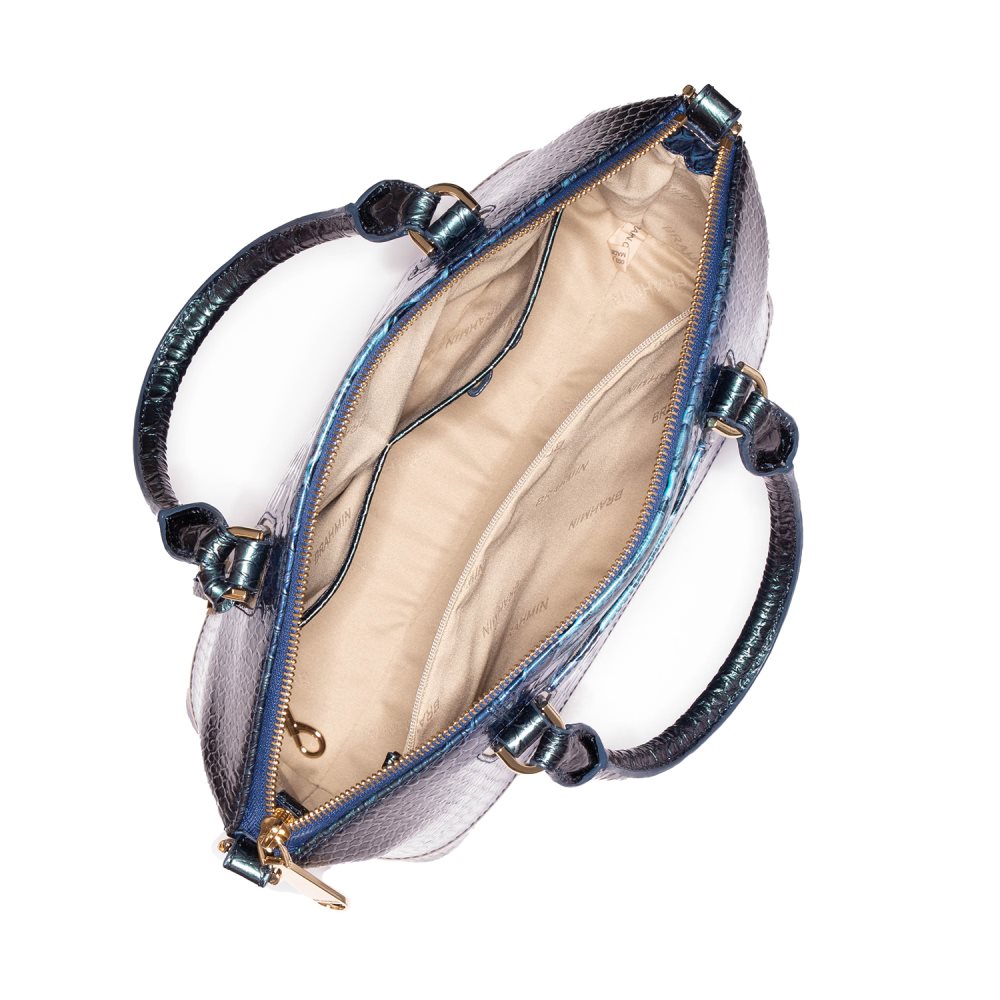 Brahmin Duxbury Satchel Sapphire Ateague ID:Brahmin-203061